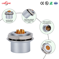 Conector de Cable Circular OEM Profesional de Marca ZAA.2C.302.CLL, Conector de 2 Cables ZAA-2C-314-CLL Push-Pull