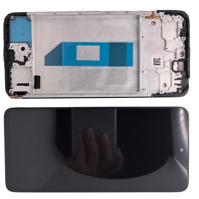 Factory Price In-cell LCD Replacement Screen 6.7" 350-400cd Luminance Redmi Note 14 4G Frame Mobile Phone Display 1 Year