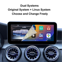 Écran multimédia radio DVD de voiture sans fil Carplay Android Auto Linux pour Mercedes W205 W253 X253 Benz NTG5.0 C GLC
