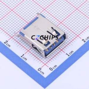 KH-3.0AF180WJ-15JB <b>USB</b> <b>Connector</b> Through hole Component (THT) <b>Connector</b> Type-A <b>USB</b> 3.0 Female Through Hole - Product Image 1