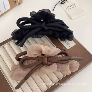 Horquilla con Diseño Único y Elegante en Forma de Lazo, Horquilla de Lujo Ligero para Mujer, Venta al por Mayor de Accesorios para el Cabello - Product Image 4