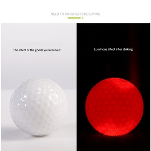 Bán buôn LED phát sáng trong bóng tối quả bóng golf màu sắc tươi sáng nhấp nháy nổi LED Golf Bóng UV LED máy in Golf Bóng - Product Image 5