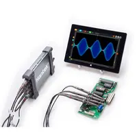 PCUSBオシロスコープ4アナログチャンネル波形記録および再生機能
