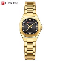 OEM CURREN 9104 femmes montre verte montre-bracelet de luxe élégant en acier inoxydable Bracelet classique femme horloge étanche Relojes
