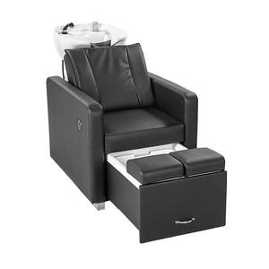 Lit de massage électrique haut de gamme pour salon de coiffure/barbier, salon de beauté, bain de pieds santé avec pulvérisation d'eau - Product Image 1