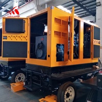 Generador de energía de 80kW para remolque móvil, con enchufe de aviación alimentado por motor DCEC, 6BT5.9-G2