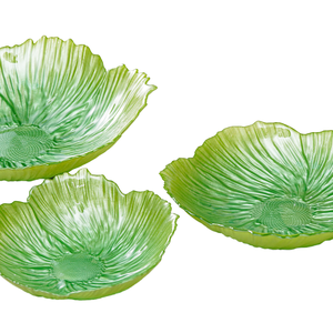 Assiette <span class=keywords><strong>en</strong></span> <span class=keywords><strong>verre</strong></span> transparente Sinyao, style classique moderne, ronde, pour fruits, légumes, salades, desserts, usage domestique - Product Image 1