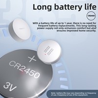 Système de sécurité domestique, capteur intelligent de vibration Zigbee, application de contrôle à distance, détection d'inclinaison sur les axes XYZ, alarme, batterie CR2450, fonctionnement de 12 mois