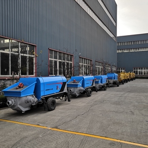 JIUHE Maquinaria para Concreto, Bomba de Transferencia de Cemento Portátil, Móvil, Montada en Remolque, Mini Bomba de Bombeo de Concreto Diésel en Venta - Product Image 5