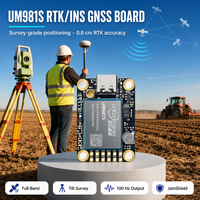 Module de positionnement haute précision multi-bandes et toutes constellations UM981S GNSS RTK INS, 1408 canaux, IMU intégré