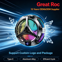 Enfriador de Teléfono Magnético RGB X42 con Semiconductor, Ventilador de Refrigeración de Alta Velocidad, Pantalla de Temperatura para Esports y Transmisión en Vivo