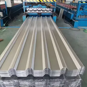 Color 24 Gauge Corrugated Steel Roofing Sheet H.d.g. Carbon Structural Steel Plate Tile