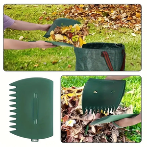 Pelouse rapide enlever la collection tombée jardin et cour écopes à <span class=keywords><strong>feuilles</strong></span> râteaux à main utilisés pour ramasser les <span class=keywords><strong>feuilles</strong></span> coupures de gazon poubelle - Product Image 3