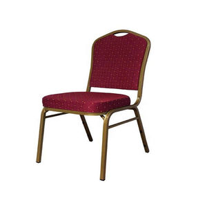 Free Sample Customized Metal Legs Hall <b>Chairs</b> Stackable Fabric Wedding Hotel Banquet <b>Chair</b> - Product Image 2
