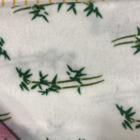 La couverture pour bébé sur mesure, conçue avec des fleurs, est fabriquée en fibre de polyester 100%, dotée d'un tissu en velours doux et confortable