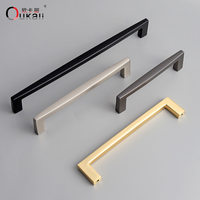 Oukali Haute Qualité Meubles Armoire Poignée Cuisine Tiroir Zinc 128mm Laiton Brossé Quincaillerie Poignées