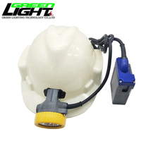 Casque de sécurité minier à cordon, lampe frontale pour la sécurité dans l'exploitation minière du charbon, best-seller