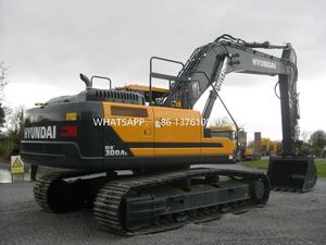 Excavadora de cadenas Hyundai HX300 usada original de Corea de 32 toneladas con motor Cummins, 1 año de garantía, alta eficiencia para Guyana - Product Image 6