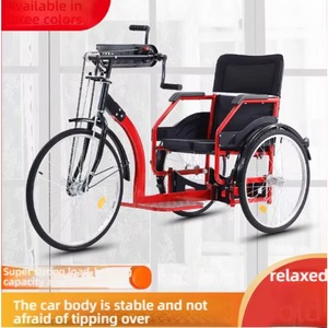Handcycle Trike Hand-bike for Wheelchair Disabled Elderly People Vehicle Wheel-chair Hand Cranked Cycle - Product Image 4