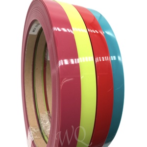 Bordatura in PVC Colorata per Mobili in Pannelli, OEM, Effetto Legno Lucido, Bordi in PVC Colorati - Product Image 1
