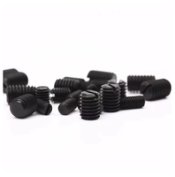 Vis sans tête à empreinte LeGood en acier au carbone métrique, grade 12.9, M2x3mm, finition noire, GB73 DIN551