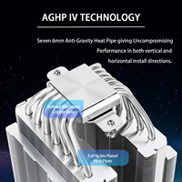 Disipador térmico para CPU Thermalright Phantom Spirit 120 Black con tecnología AGHP 4.0 para AMD e Intel