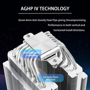 Refroidisseur de processeur Thermalright Phantom Spirit 120 Noir pour PC, technologie AGHP 4.0, compatible AMD et Intel - Product Image 2