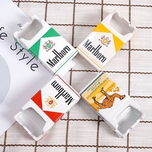 Ins dễ thương hút phụ kiện thuốc Lá Trường hợp hình dạng tro khay tùy biến Logo Túi cầm tay gạt tàn - Product Image 1