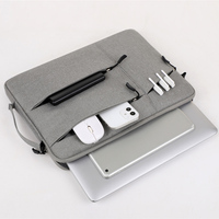 Personnalisez votre marque : Housse de protection pour ordinateur portable 15 pouces, étanche, en tissu Oxford souple, antichoc, pour hommes et femmes