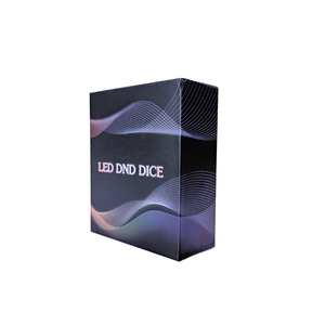 Caja de dados negra personalizable, muy vendida al por mayor, para juegos de mesa - Product Image 5