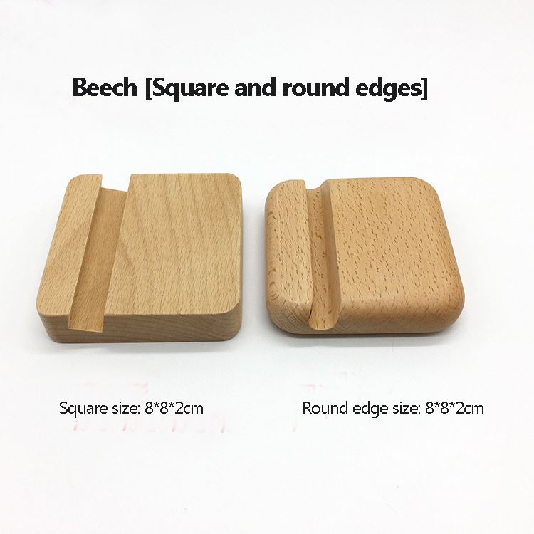 Креативная деревянная подставка подходит для ручной полировки различных мобильных телефонов, iPad и т. д. подставка для держателя телефона