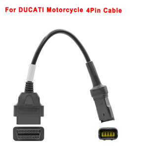 Adaptateur 4PIN à 16PIN OBD2 pour câble de diagnostic OBD 2 16 broches pour moto Ducati - Product Image 2