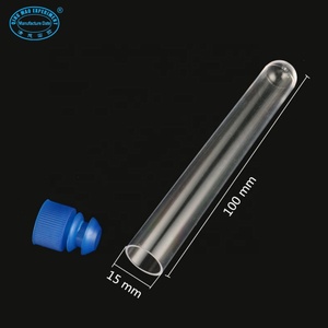 PS chất liệu nhựa 15*100 mét ống nghiệm với đáy tròn - Product Image 3