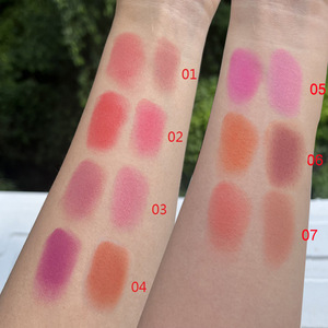 Offre Spéciale joues lueur naturelle 2 en 1 fard à joues maquillage poudre crème fard à joues 7 couleurs marque privée surligneur fard à joues Contour Palette - Product Image 5