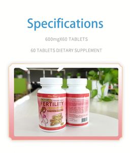 Tabletas <span class=keywords><strong>de</strong></span> Fertilidad para la <span class=keywords><strong>Salud</strong></span> Femenina, Tabletas Herbales Naturales y Orgánicas para Mujeres, Marca Privada, Cápsulas <span class=keywords><strong>de</strong></span> MACA y Ginseng, Tabletas para la Fertilidad del Bebé - Product Image 6