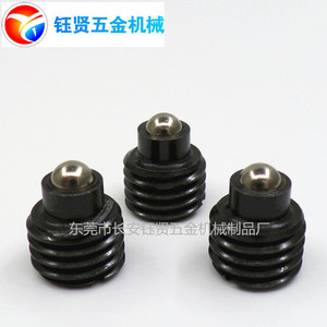 Furniture Bolt M8*9 <b>Round</b> <b>Head</b> Spring Plunger <b>Screw</b> For Wood Industrial Use - Product Image 1