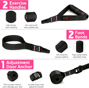 Kit de Barra de Pilates con Hebilla de Ajuste de Metal Resistente para Hombres y Mujeres, Barra de Pilates Multifuncional para Ejercicio de Cuerpo Completo - Product Image 3