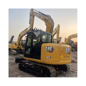 Petite pelle sur chenilles CAT 307E 307e2 d'occasion de marque japonaise, 7 tonnes, moteur à noyau importé du Japon, boîte de vitesses à vendre - Product Image 4