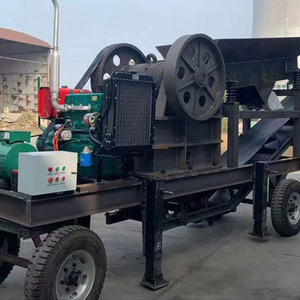 เครื่องบดแบบกรามเคลื่อนที่ PE250x400 พร้อมมอเตอร์แบบมีลูกปืน สำหรับชิ้นส่วนหินขนาดเล็ก และงานก่อสร้าง แร่ และงานเหมือง - Product Image 4