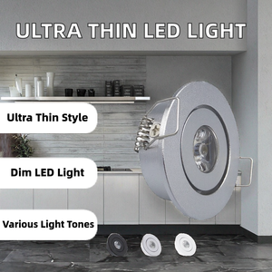 Berdis IP33 Dim Warm RGBW LED Downlight Regulable COB 3W 2700K 75MM CUT-OUT Moderno y Delgado para Hogar y Oficina Ra90 Aleación de Aluminio 100lm/W - Product Image 2