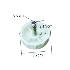 Fan Parts <b>Plastic</b> Screw For Standing Fan Adjustment <b>Rod</b> Household Use Easy Installation - Product Image 2