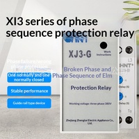 Relais de protection triphasé Chint XJ3-G D 380V contre la perte de phase, l'inversion de phase, la phase manquante, la surtension et la sous-tension