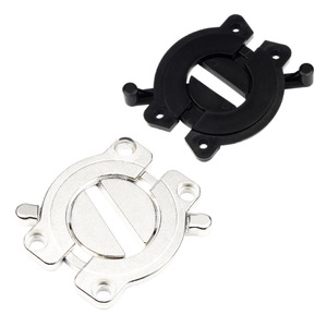 Conector de Metal y Plástico GQK para Tablero de Mesa, Hebilla de Unión para Escritorio, Herraje para Muebles de Cocina y Baño, Tamaño de Orificio de 10 mm - Product Image 6