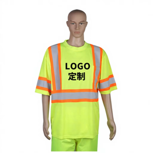 OEM安全反射シャツ メンズ 建設エンジニア安全反射長袖高視認性作業服 - Product Image 4