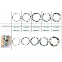 Bracelet en quartz rose véritable rond de 6 mm, 8 mm, 10 mm, bracelets en quartz cristal pour femmes, bijoux cadeau