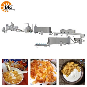 Machine extrudeuse à double vis pour la fabrication de céréales de petit-déjeuner (<span class=keywords><strong>cornflakes</strong></span>), usine de production de <span class=keywords><strong>cornflakes</strong></span> et de céréales soufflées - Product Image 2