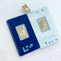 Lingotes de Oro Chapados en Oro de 1 Oz, 5g, 10g, 20g, 31g, 50g, 100g, Metal para Manualidades, No Magnéticos, Plata, Oro, Modernos, Antiguos, Hechos a Medida