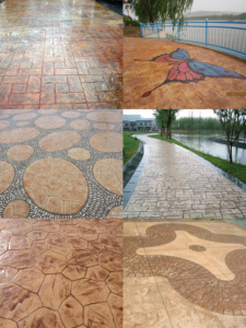 Sello de hormigón decorativo para patio, sello duradero de pu sin costuras - Product Image 2