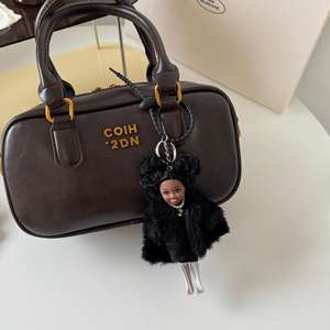 Porte-clés de sac en plastique fait main, design de personnage, poupée <span class=keywords><strong>femme</strong></span> mature vintage mignonne - Product Image 2