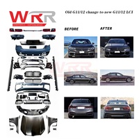 Pieza de Repuesto para Automóvil WRR para BMW Serie F10 5, Actualización a Kit de Carrocería G30 G38 M5, Modificación X5 X6 F30 E60 E90, Parachoques Delantero